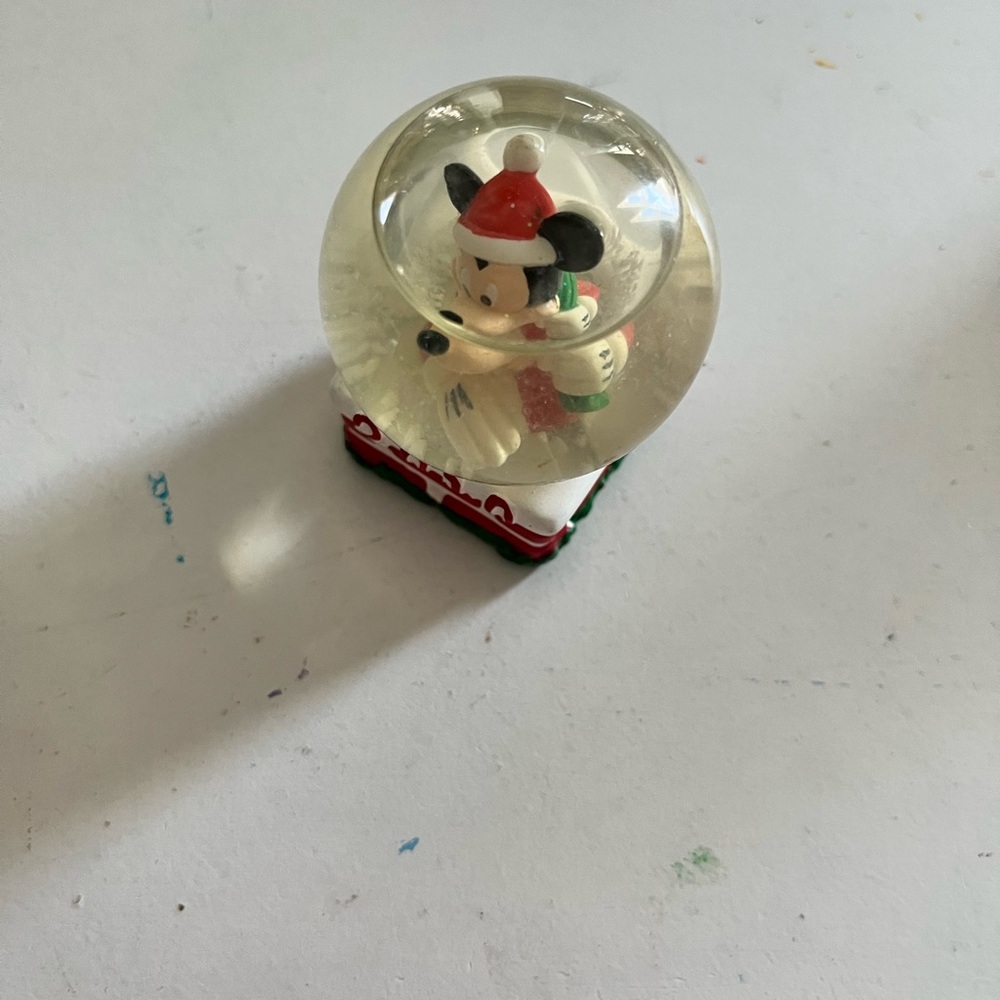 Mickey Mouse snow globe from 2010